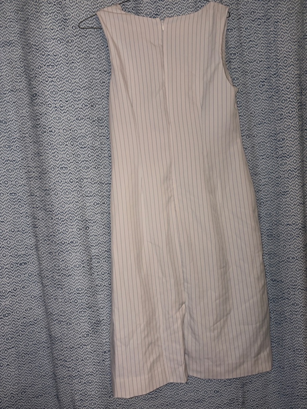 Banana Republic Cream Pinstripe Sheath Dress - Picture 4 of 5
